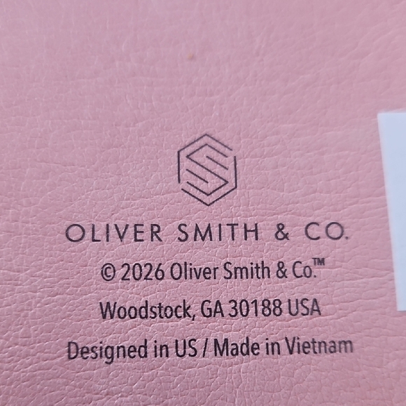 Saks Fifth Ave. Pink Notebook  with 2 Pens. Plus Love You Gift BAG. - Picture 5 of 7